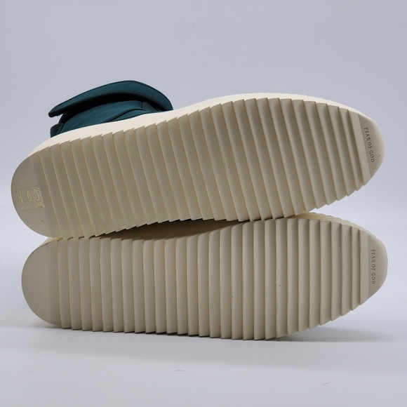 Fear of God green neoprene men's military hiking boot sneakers 44 - Picture 6 of 7